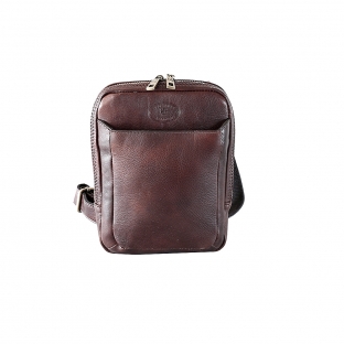 Geanta de umar crosbody din piele naturala, AMRO, GB121B