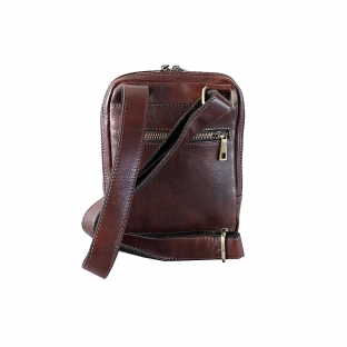 Geanta de umar crosbody din piele naturala, AMRO, GB121B