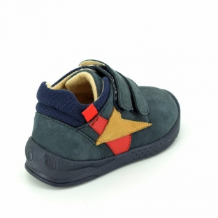 Pantofi Copii Piele Bleumarin C361