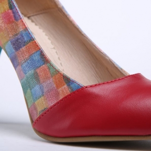 Pantofi Stiletto Multicolori 0450