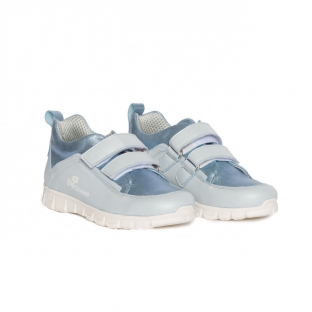 Pantofi copii sport piele Salvatore blu