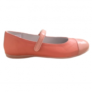 Pantofi din piele naturala Cherry  roz
