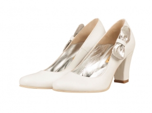 Pantofi Piele mireasa - P27N Milene