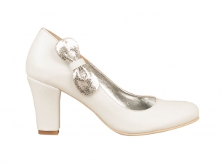 Pantofi Piele mireasa - P27N Milene