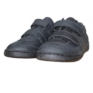 Pantofi sport copii negri din piele naturala 3229