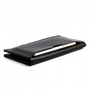 Portmoneu piele ALL-IN-ONE negru