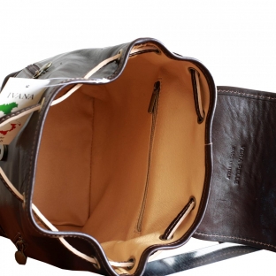 Rucsac dama din piele naturala R109B