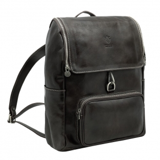 Rucsac barbati din piele naturala pentru laptop ,R5568
