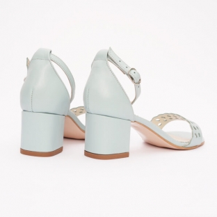 Sandale dama din piele Bleu 1200