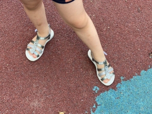 Sandale piele fete Gladiator Vernil