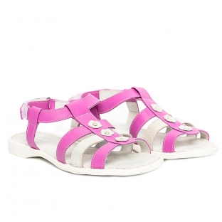Sandale piele fete Gladiator Lila