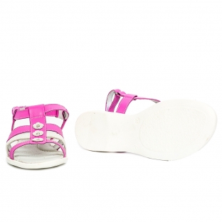 Sandale piele fete Gladiator Lila