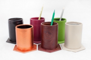 Pahare din piele naturala HANDMADE
