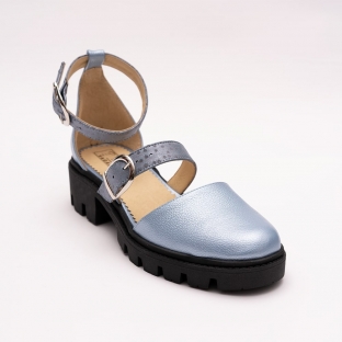 Pantofi Casual Decupati Bleu 0943