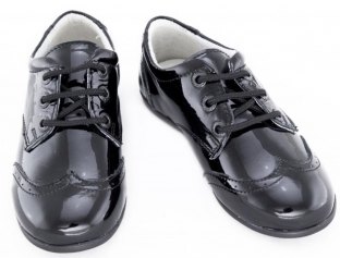 Pantofi baieti piele 1621 negru